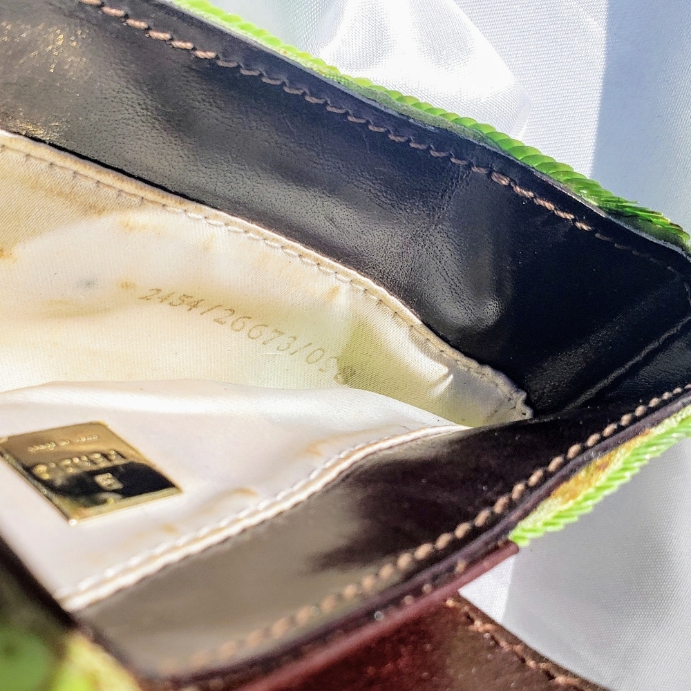 💚SOLD FENDI SEQUIN CROISSANT💚 - Picture 10 of 11